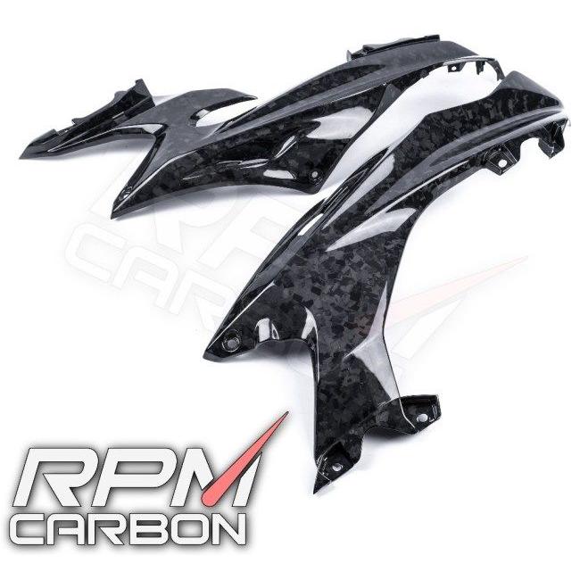 RPM CARBON アールピーエムカーボン アッパーサイドカウル YZF-R6 仕上げ：ツヤあり / 仕様：鍛造カーボン R6 YAMAHA ヤマハ サイドカウル・サイドカバー 外装の画像