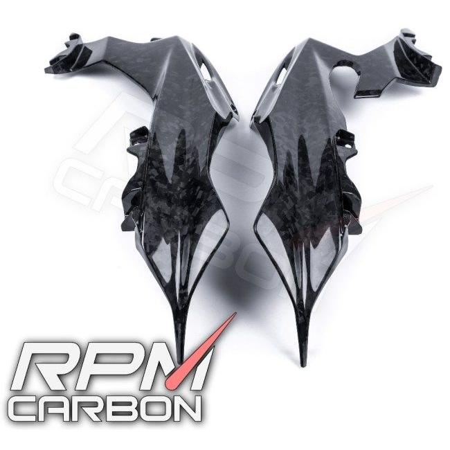 RPM CARBON アールピーエムカーボン アッパーサイドカウル YZF-R6 仕上げ：ツヤなし / 仕様：鍛造カーボン R6 YAMAHA ヤマハ サイドカウル・サイドカバー 外装の画像