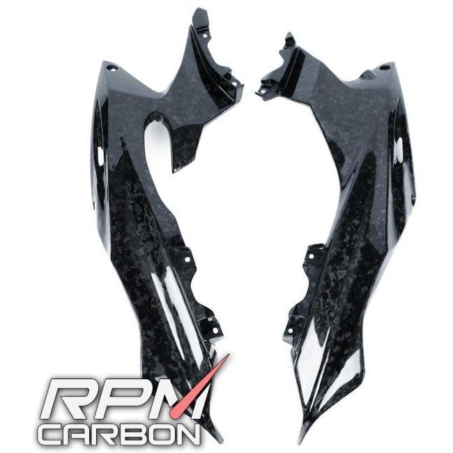 RPM CARBON アールピーエムカーボン アッパーサイドカウル YZF-R6 仕上げ：ツヤなし / 仕様：鍛造カーボン R6 YAMAHA ヤマハ サイドカウル・サイドカバー 外装の画像