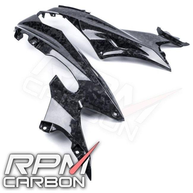 RPM CARBON アールピーエムカーボン アッパーサイドカウル YZF-R6 仕上げ：ツヤなし / 仕様：鍛造カーボン R6 YAMAHA ヤマハ サイドカウル・サイドカバー 外装の画像