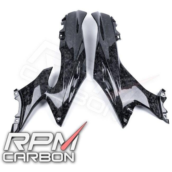 RPM CARBON アールピーエムカーボン アッパーサイドカウル YZF-R6 仕上げ：ツヤなし / 仕様：鍛造カーボン R6 YAMAHA ヤマハ サイドカウル・サイドカバー 外装の画像