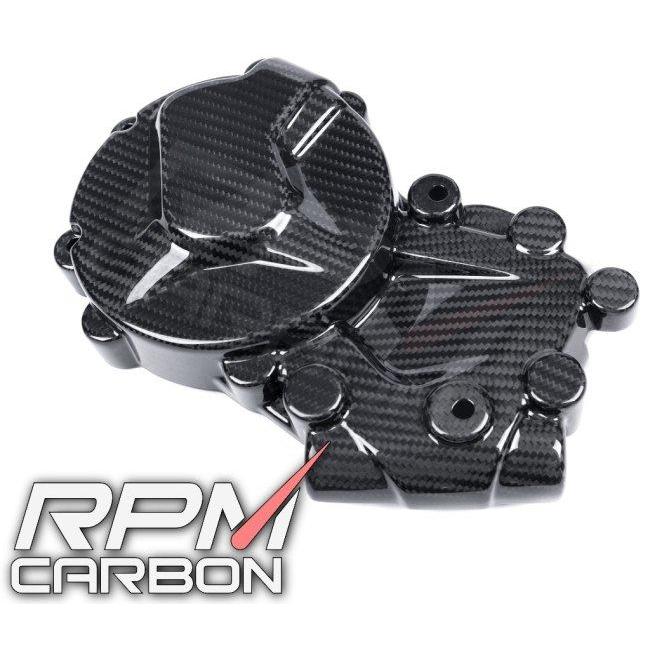 RPM CARBON アールピーエムカーボン エンジンカバー ＃4 S1000R/RR 仕上げ：ツヤなし / 仕様：平織 S1000RR S1000R BMW エンジンカバーセット エンジンパーツ