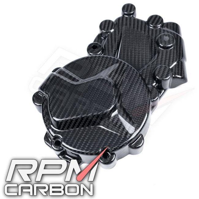 RPM CARBON アールピーエムカーボン エンジンカバー ＃4 S1000R/RR 仕上げ：ツヤなし / 仕様：平織 S1000RR S1000R BMW エンジンカバーセット エンジンパーツ