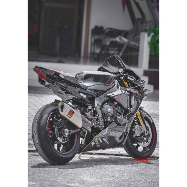 YZF R1 2015以降　カーボンアンダーかウル RPM CARBON アールピーエムカーボン アンダーカウル YZF-R1 仕上げ