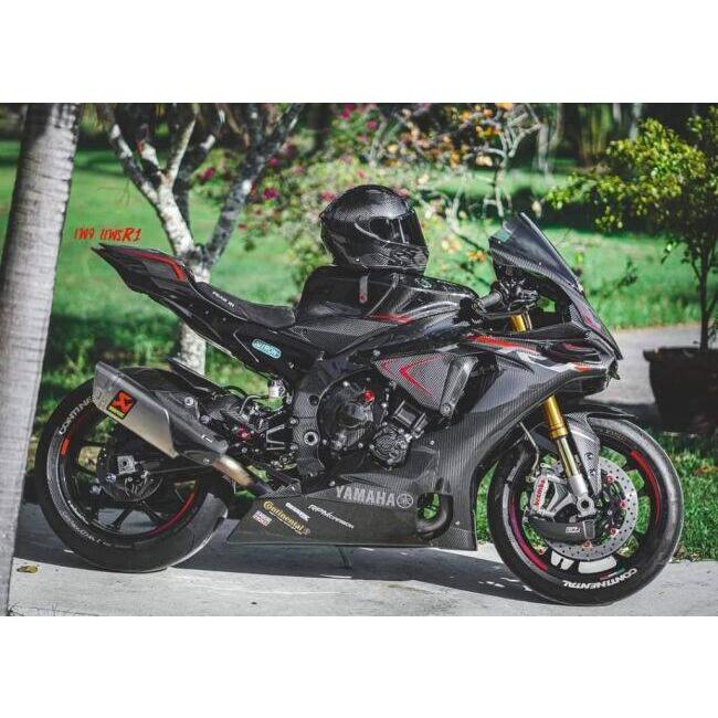 YZF-R1 綾織カーボンアンダーカウル RPM CARBON アールピーエムカーボン アンダーカウル YZF-R1 仕上げ