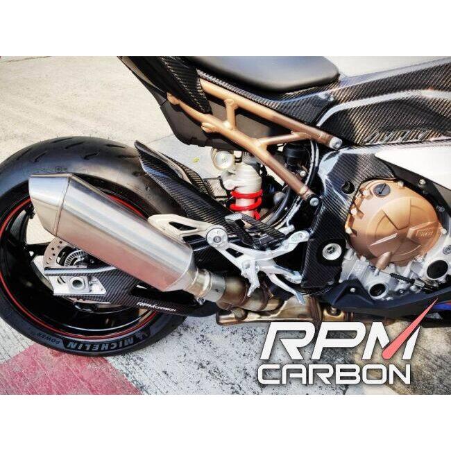 RPM CARBON アールピーエムカーボン チェーンガード付きリアフェンダー S1000RR 仕上げ：ツヤあり / 仕様：鍛造カーボン S1000R M1000RR BMW リアフェンダー | ブランド登録なし | 08
