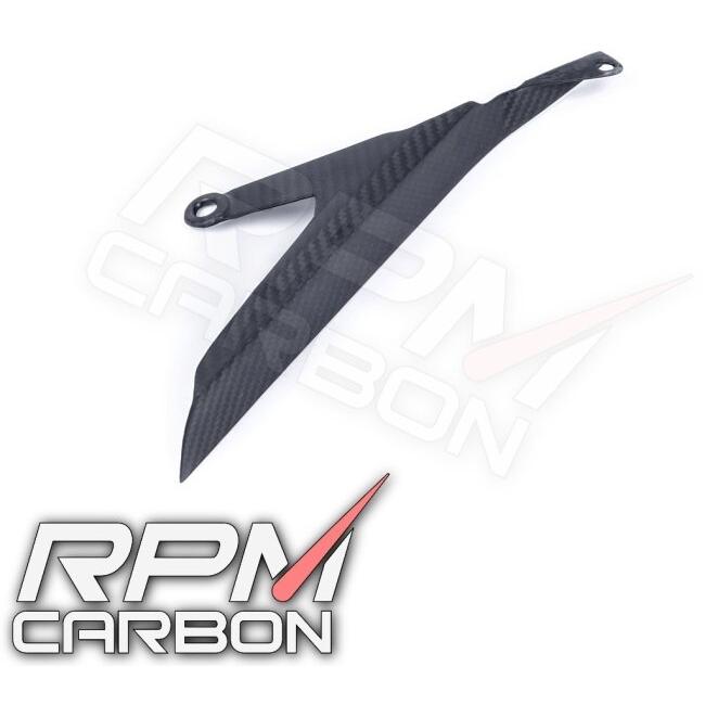 RPM CARBON アールピーエムカーボン チェーンガード YZF-R1 仕上げ：ツヤなし / 仕様：平織 R1 R1M YAMAHA ヤマハ フレームの画像