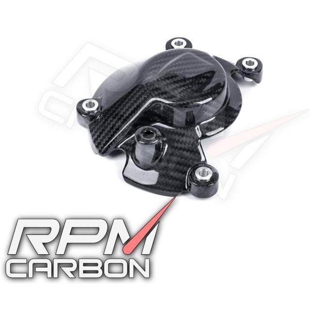 RPM CARBON アールピーエムカーボン エンジンカバー ＃2 YZF-R1 仕上げ：ツヤなし / 仕様：平織 R1M R1 YAMAHA ヤマハ エンジンカバーセット エンジンパーツ_3