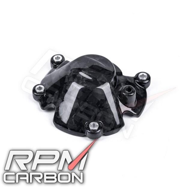 RPM CARBON アールピーエムカーボン エンジンカバー ＃2 YZF-R1 仕上げ：ツヤなし / 仕様：平織 R1M R1 YAMAHA ヤマハ エンジンカバーセット エンジンパーツ_5
