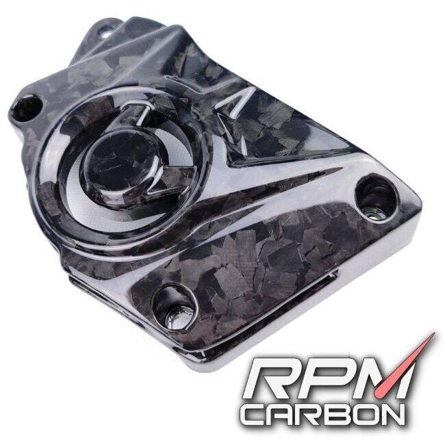 RPM CARBON アールピーエムカーボン ドライブスプロケットカバー S1000RR 仕上げ：ツヤあり / 仕様：鍛造カーボン S1000R BMW スプロケットカバー 外装 | ブランド登録なし | 07