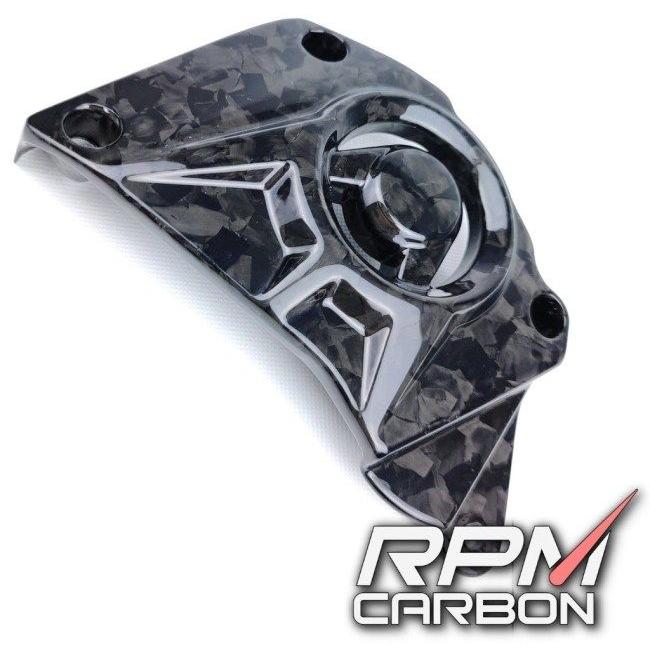 RPM CARBON アールピーエムカーボン ドライブスプロケットカバー S1000RR 仕上げ：ツヤなし / 仕様：平織 S1000R BMW スプロケットカバー 外装_5