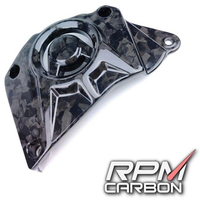 RPM CARBON アールピーエムカーボン ドライブスプロケットカバー S1000RR 仕上げ：ツヤなし / 仕様：平織 S1000R BMW スプロケットカバー 外装_6