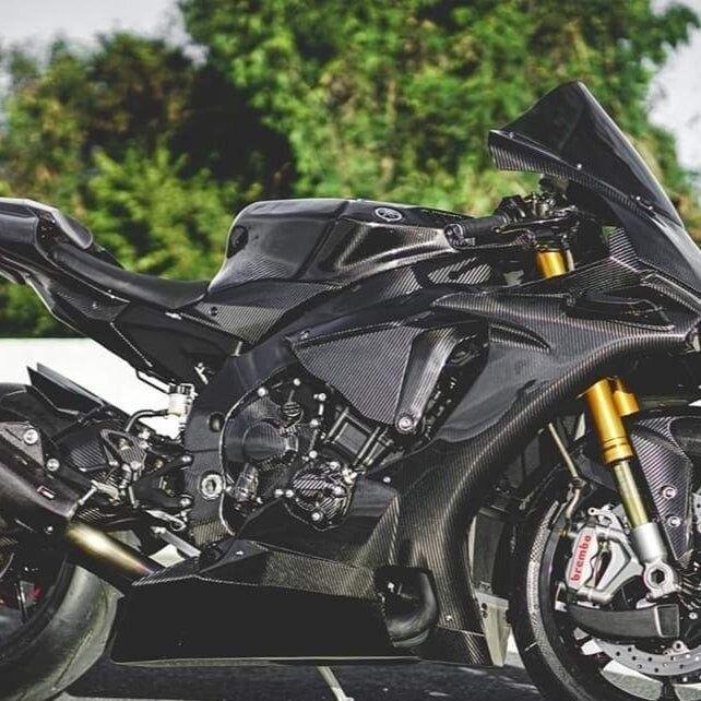 RPM CARBON アールピーエムカーボン タンクカバー WSBKスタイル YZF-R1 仕上げ：ツヤあり / 仕様：鍛造カーボン R1 R1S R1M YAMAHA ヤマハ タンク関連 外装 | ブランド登録なし | 04