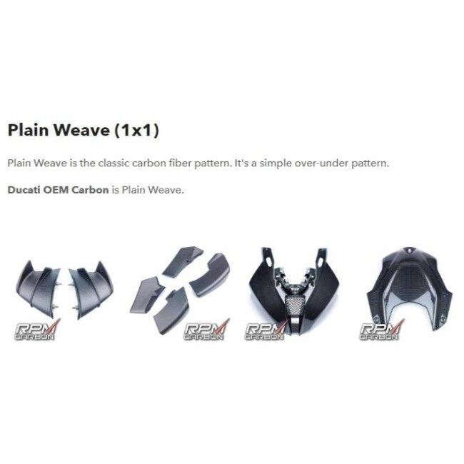 RPM CARBON アールピーエムカーボン タンクカバー WSBKスタイル YZF-R1 仕上げ：ツヤあり / 仕様：綾織 R1 R1S R1M YAMAHA ヤマハ タンク関連 外装 | ブランド登録なし | 12