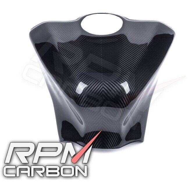 RPM CARBON アールピーエムカーボン タンクカバー WSBKスタイル YZF-R1 仕上げ：ツヤあり / 仕様：綾織 R1 R1S R1M YAMAHA ヤマハ タンク関連 外装 | ブランド登録なし | 06