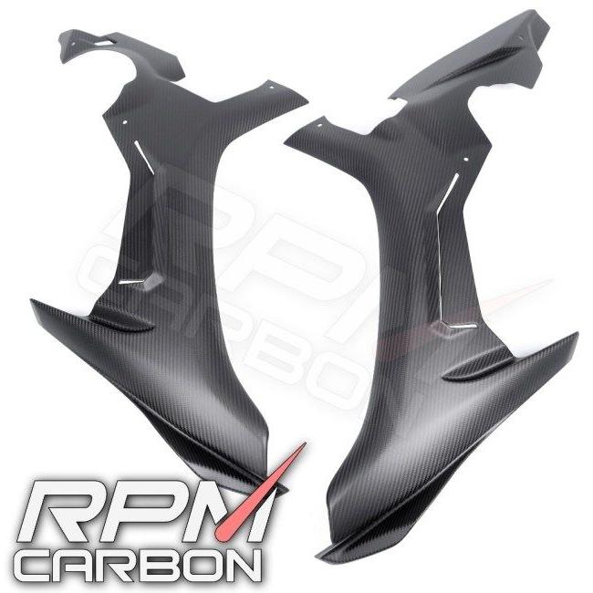 RPM CARBON アールピーエムカーボン サイドカウル YZF-R1 仕上げ：ツヤあり / 仕様：鍛造カーボン R1 R1M YAMAHA ヤマハ サイドカウル・サイドカバー 外装の画像