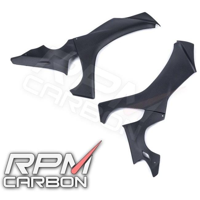 RPM CARBON アールピーエムカーボン サイドカウル YZF-R1 仕上げ：ツヤなし / 仕様：鍛造カーボン R1 R1M YAMAHA ヤマハ サイドカウル・サイドカバー 外装の画像