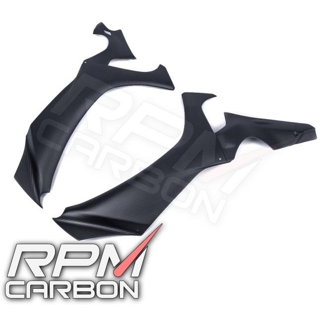 RPM CARBON アールピーエムカーボン サイドカウル YZF-R1 仕上げ：ツヤなし / 仕様：鍛造カーボン R1 R1M YAMAHA ヤマハ サイドカウル・サイドカバー 外装の画像