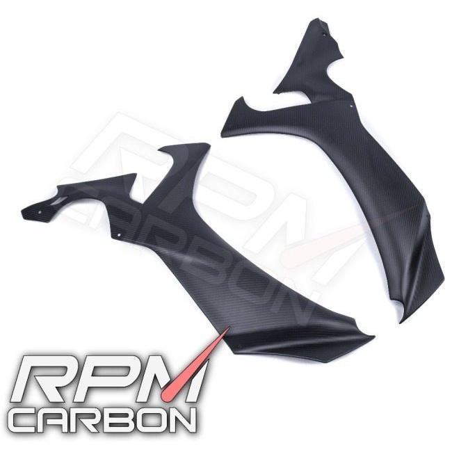 RPM CARBON アールピーエムカーボン サイドカウル YZF-R1 仕上げ：ツヤなし / 仕様：鍛造カーボン R1 R1M YAMAHA ヤマハ サイドカウル・サイドカバー 外装の画像