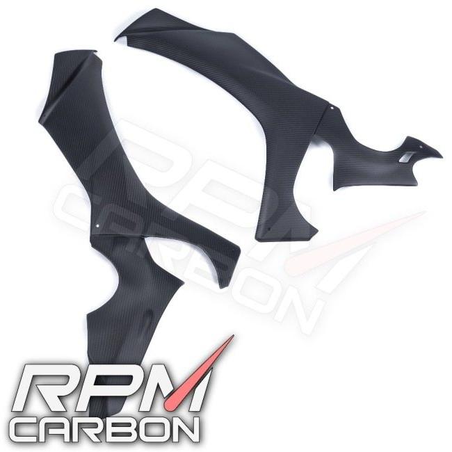 RPM CARBON アールピーエムカーボン サイドカウル YZF-R1 仕上げ：ツヤなし / 仕様：鍛造カーボン R1 R1M YAMAHA ヤマハ サイドカウル・サイドカバー 外装の画像