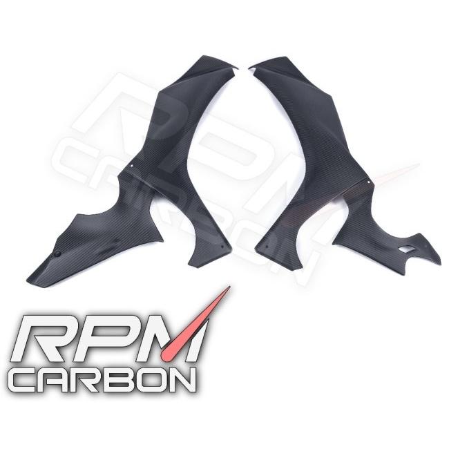 RPM CARBON アールピーエムカーボン サイドカウル YZF-R1 仕上げ：ツヤなし / 仕様：鍛造カーボン R1 R1M YAMAHA ヤマハ サイドカウル・サイドカバー 外装の画像
