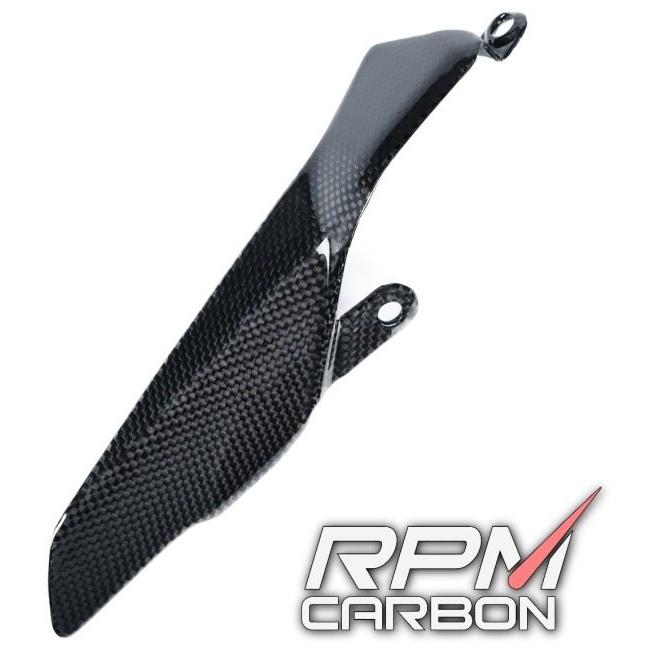 RPM CARBON アールピーエムカーボン チェーンガード PANIGALE 1199/1299/V2 仕上げ：ツヤなし / 仕様：綾織 DUCATI ドゥカティ フレームの画像