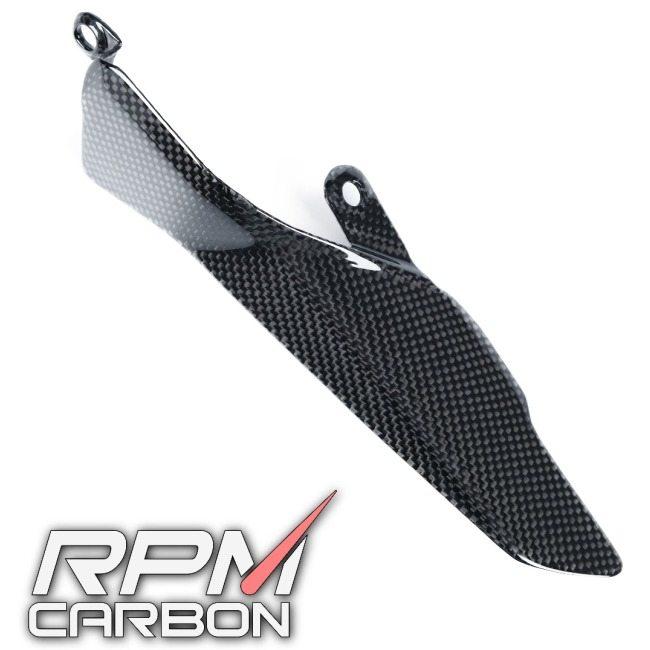 RPM CARBON アールピーエムカーボン チェーンガード PANIGALE 1199/1299/V2 仕上げ：ツヤなし / 仕様：綾織 DUCATI ドゥカティ フレームの画像