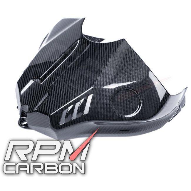 RPM CARBON アールピーエムカーボン タンクカバー YZF-R1 仕上げ：ツヤあり / 仕様：鍛造カーボン R1 R1M YAMAHA ヤマハ タンク関連 外装_2