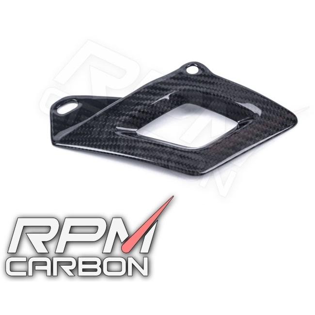 RPM CARBON アールピーエムカーボン ロワーチェーンガード RSV4 仕上げ：ツヤあり / 仕様：鍛造カーボン Tuono APRILIA アプリリア チェーンガード フレームの画像