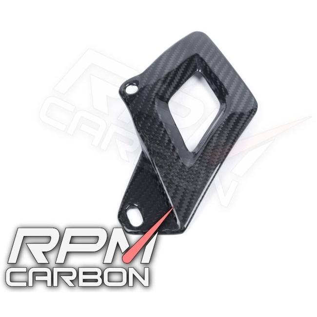 RPM CARBON アールピーエムカーボン ロワーチェーンガード RSV4 仕上げ：ツヤなし / 仕様：鍛造カーボン Tuono APRILIA アプリリア チェーンガード フレームの画像