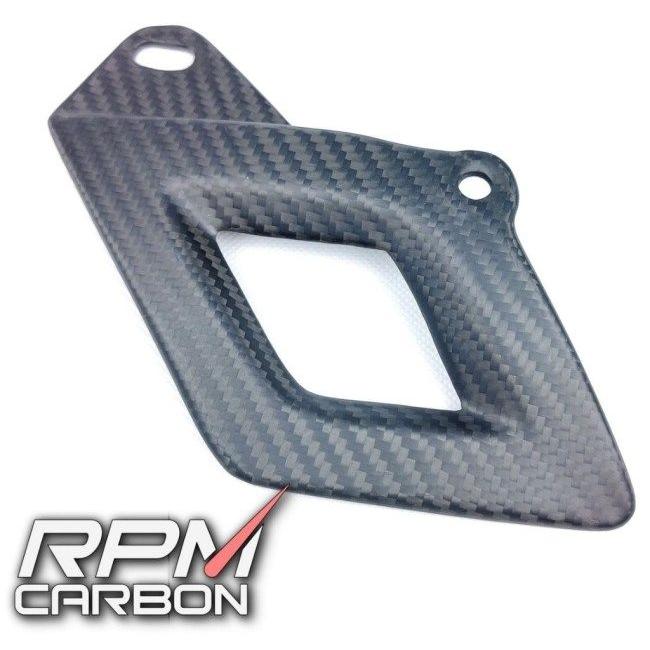 RPM CARBON アールピーエムカーボン ロワーチェーンガード RSV4 仕上げ：ツヤなし / 仕様：鍛造カーボン Tuono APRILIA アプリリア チェーンガード フレームの画像