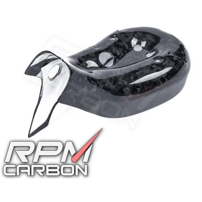 RPM CARBON アールピーエムカーボン マフラーヒートガード (純正タイプ) PANIGALE 899 仕上げ：ツヤあり / 仕様：平織 Panigale Panigale1199 マフラー_11