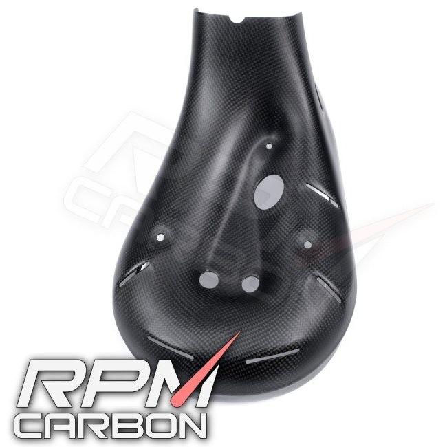RPM CARBON アールピーエムカーボン マフラーヒートガード (純正タイプ) PANIGALE 899 仕上げ：ツヤあり / 仕様：平織 Panigale Panigale1199 マフラー_1