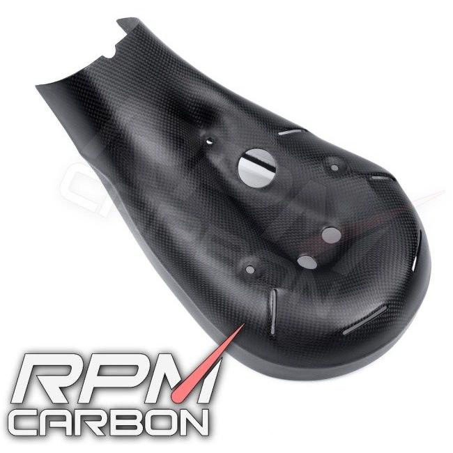RPM CARBON アールピーエムカーボン マフラーヒートガード (純正タイプ) PANIGALE 899 仕上げ：ツヤあり / 仕様：平織 Panigale Panigale1199 マフラー_2