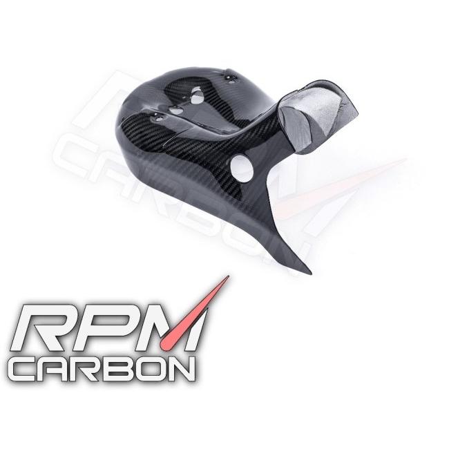 RPM CARBON アールピーエムカーボン マフラーヒートガード (純正タイプ) PANIGALE 899 仕上げ：ツヤあり / 仕様：平織 Panigale Panigale1199 マフラー_7