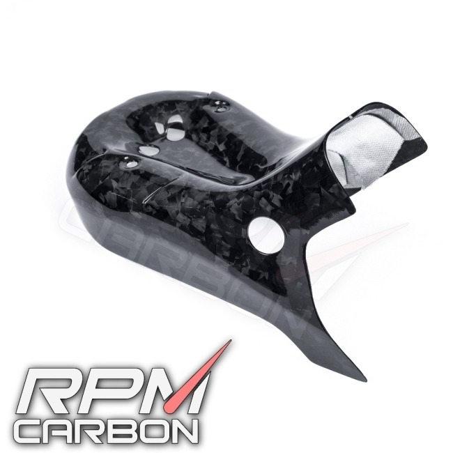 RPM CARBON アールピーエムカーボン マフラーヒートガード (純正タイプ) PANIGALE 899 仕上げ：ツヤなし / 仕様：平織 Panigale Panigale1199 マフラー_12