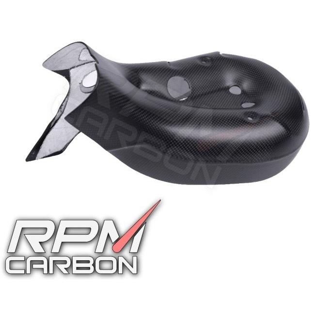 RPM CARBON アールピーエムカーボン マフラーヒートガード (純正タイプ) PANIGALE 899 仕上げ：ツヤなし / 仕様：平織 Panigale Panigale1199 マフラー_3