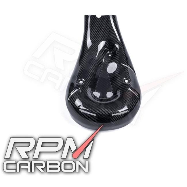 RPM CARBON アールピーエムカーボン マフラーヒートガード (純正タイプ) PANIGALE 899 仕上げ：ツヤなし / 仕様：平織 Panigale Panigale1199 マフラー_5