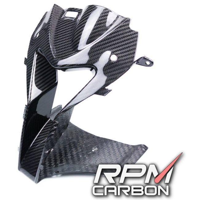 RPM CARBON アールピーエムカーボン フロントカウル S1000RR (K46) 仕上げ：ツヤあり / 仕様：平織 HP4 BMW アッパーカウル・フロントカウル カウル関連 外装_1