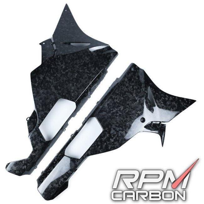 RPM CARBON アールピーエムカーボン アンダーカウル (純正マフラー対応) S1000RR (K46) 仕上げ：ツヤあり / 仕様：ハニカム紋様 BMW カウル関連 外装_10