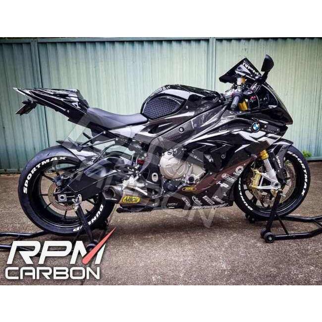 RPM CARBON アールピーエムカーボン アンダーカウル (純正マフラー対応) S1000RR (K46) 仕上げ：ツヤあり / 仕様：ハニカム紋様 BMW カウル関連 外装_1