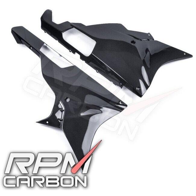 RPM CARBON アールピーエムカーボン アンダーカウル (純正マフラー対応) S1000RR (K46) 仕上げ：ツヤあり / 仕様：ハニカム紋様 BMW カウル関連 外装_2