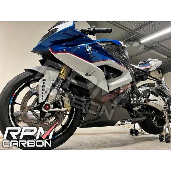 RPM CARBON アールピーエムカーボン アンダーカウル (純正マフラー対応) S1000RR (K46) 仕上げ：ツヤあり / 仕様：ハニカム紋様 BMW カウル関連 外装_7