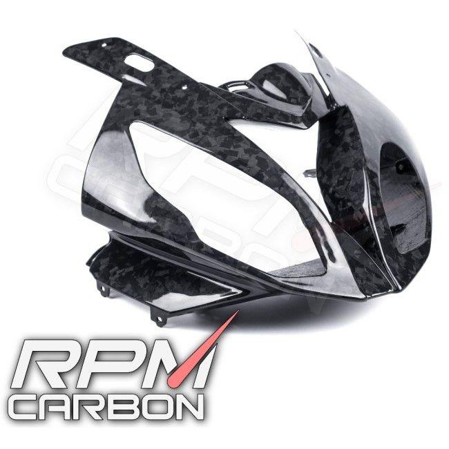 RPM CARBON アールピーエムカーボン フロントカウル S1000RR (K46) 仕上げ：ツヤあり / 仕様：鍛造カーボン BMW アッパーカウル・フロントカウル カウル関連_12