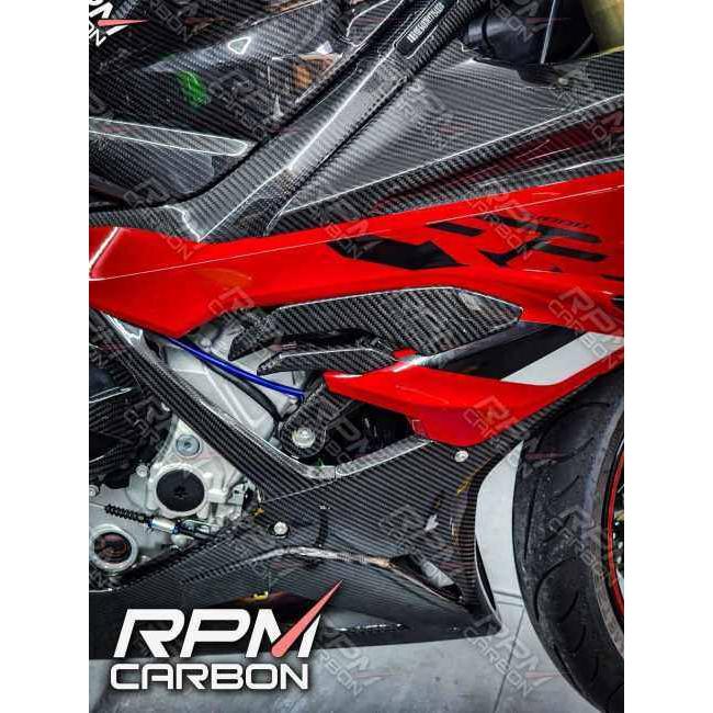 RPM CARBON アールピーエムカーボン スモールサイドカウル S1000RR (K46) 仕上げ：ツヤあり / 仕様：平織 BMW サイドカウル・サイドカバー カウル関連 外装の画像