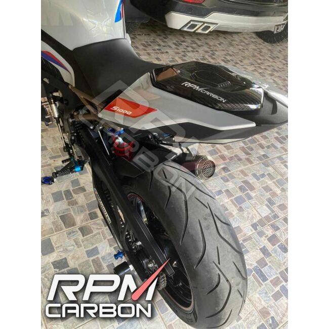 RPM CARBON アールピーエムカーボン リアシートカバー S1000R 仕上げ：ツヤあり / 仕様：ハニカム紋様 M1000R BMW シングルシートカウル シート関連 外装 | ブランド登録なし | 03