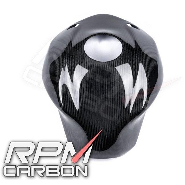 RPM CARBON アールピーエムカーボン タンクカバー H2/H2R 仕上げ：ツヤ