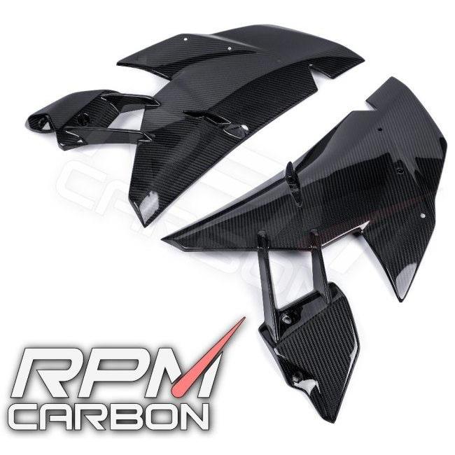 RPM CARBON アールピーエムカーボン サイドカウル H2 仕上げ：ツヤなし / 仕様：鍛造カーボン Ninja H2R KAWASAKI カワサキ サイドカウル・サイドカバー 外装の画像