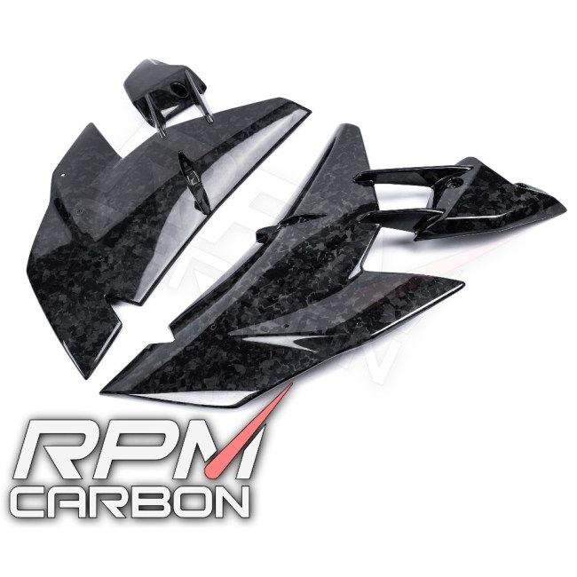 RPM CARBON アールピーエムカーボン サイドカウル H2 仕上げ：ツヤなし / 仕様：鍛造カーボン Ninja H2R KAWASAKI カワサキ サイドカウル・サイドカバー 外装の画像