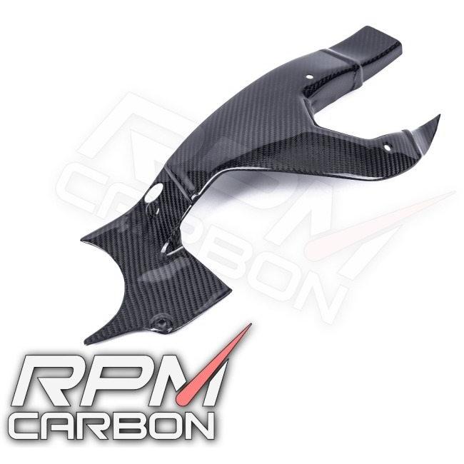 RPM CARBON アールピーエムカーボン スイングアームカバー H2 仕上げ：ツヤなし / 仕様：平織 Ninja H2R SX KAWASAKI カワサキ 外装の画像